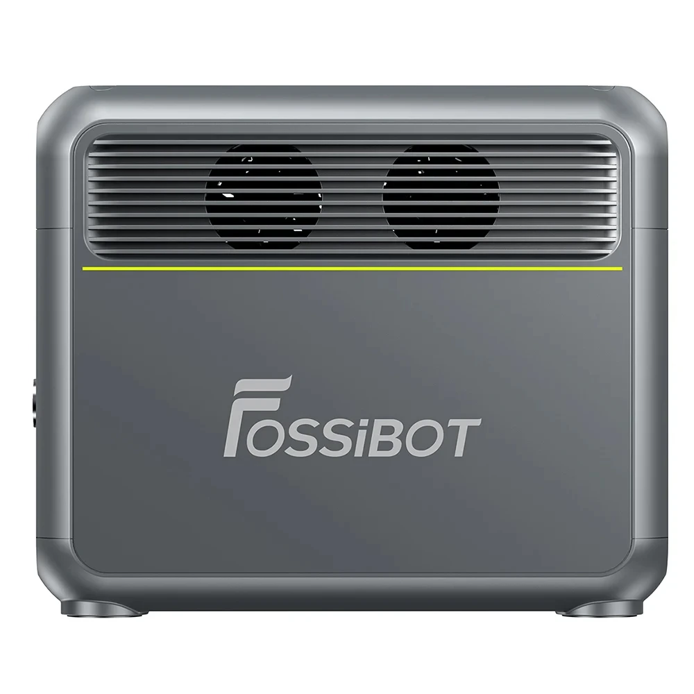 FOSSiBOT F1200 Portable Power Station, 1024Wh Capacity, 1200W Rated Power, 3 LED Light Modes, 7 Output Ports, BMS Protection