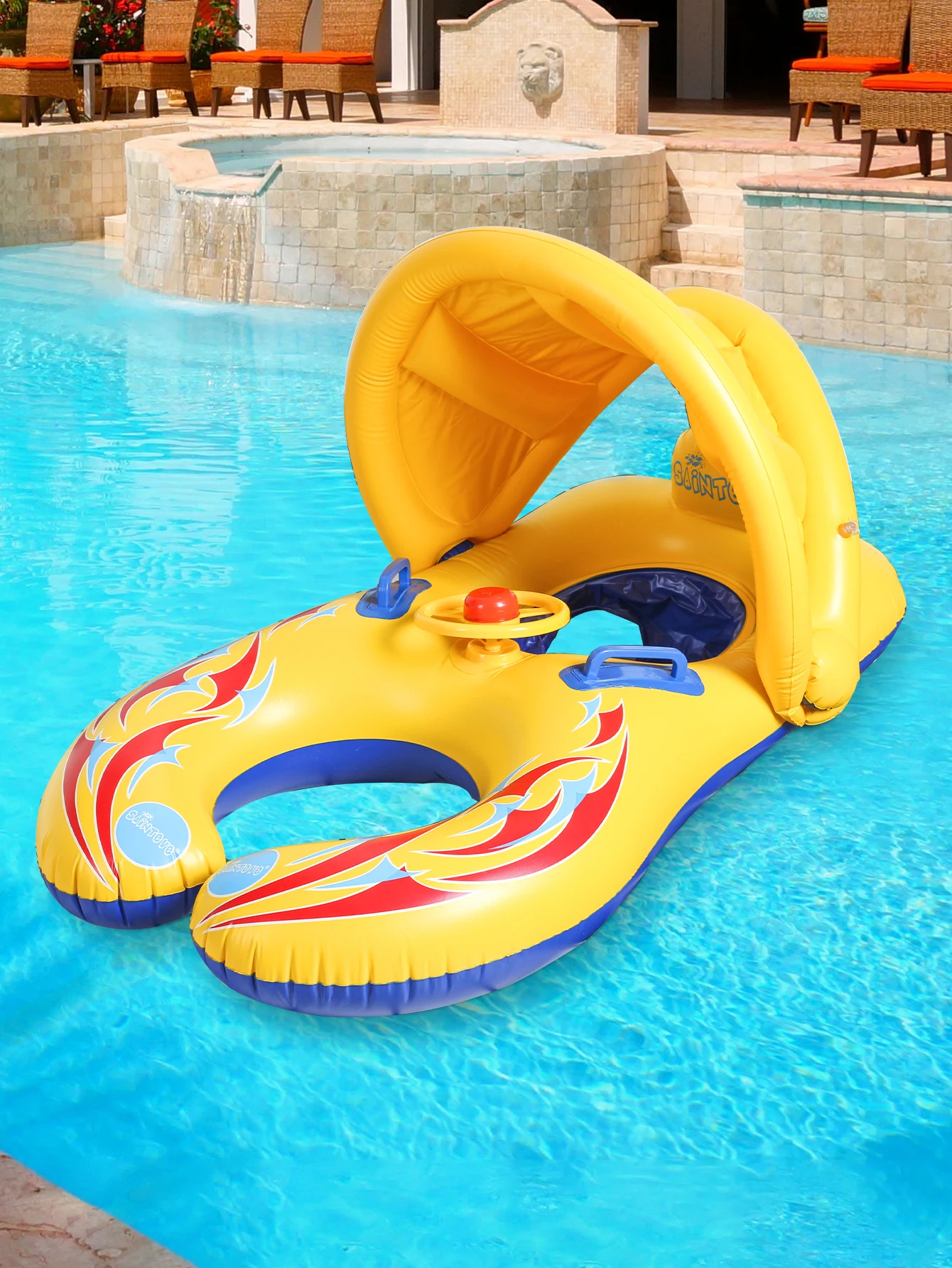 1PC Mommy and Me Pool Baby Flo - Baby Swimming Floater 评论和价格