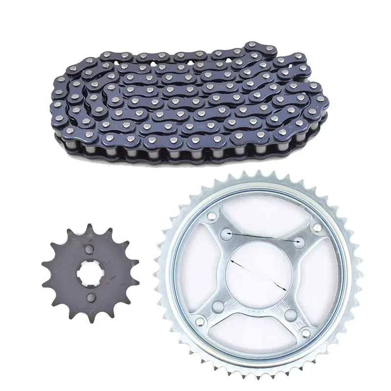 Z przodu motocykla tylna zębatka łańcucha 428H 122L 14T/44T dla Honda SDH125-53 WH125-12 SDH125-55 SDH125-61 SDH125-56 SDH125-58 — zdjęcie 2