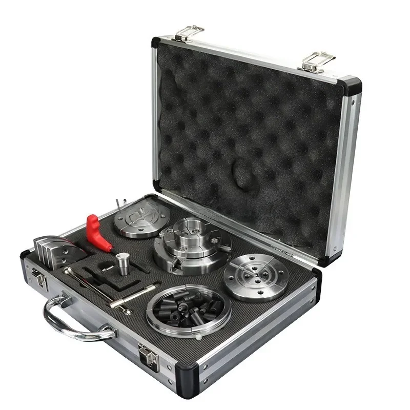 Jeu de mandrins auto-centrés pour tour à bois, calcul de mandrin à défilement à 4 mâchoires, travail, outils de tour de tournage, 3.75 ", M33 x 3,5/1", 8TPI