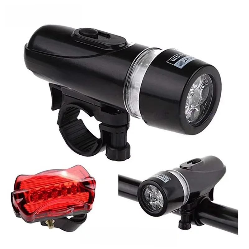 AliExpress cycle zone LED Bicycle Front Rear Light Set MTB Bike Headlight Taillight Night Riding Safety Warning Head Tail Lamp Cycling Accessories