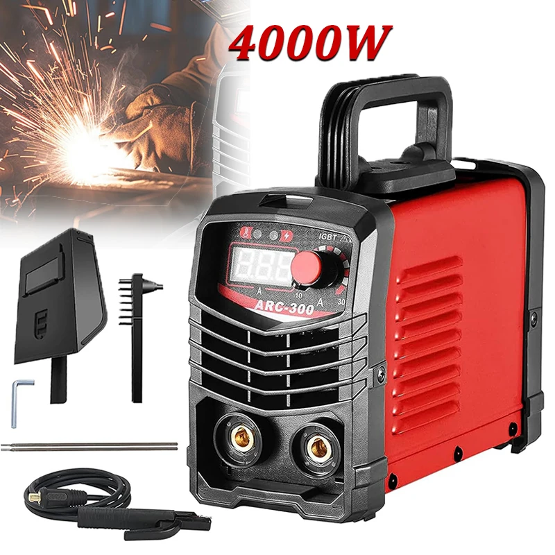 4000W MMA Welding Machine 220V Arc 300A transform Welding Machine All Copper transform Dual Voltage transform DC Inverter