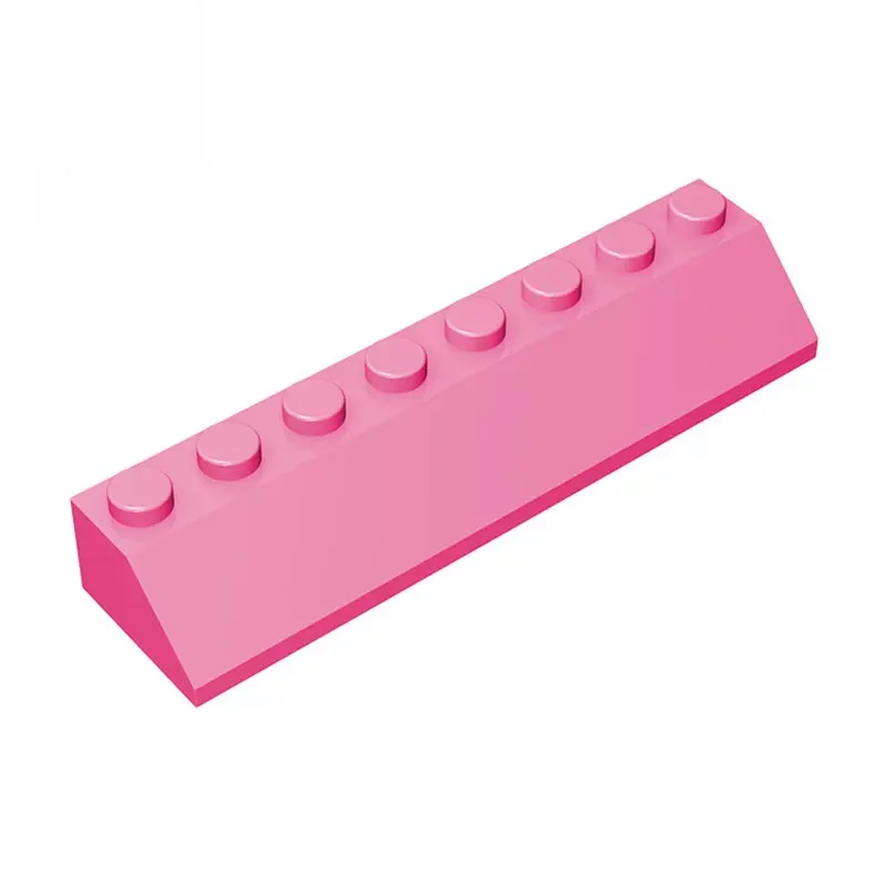 Gobrick – blocs de construction à monter soi-même, 10 pièces, pente de brique 2x8, 4445 compatibles avec les particules, pour enfants