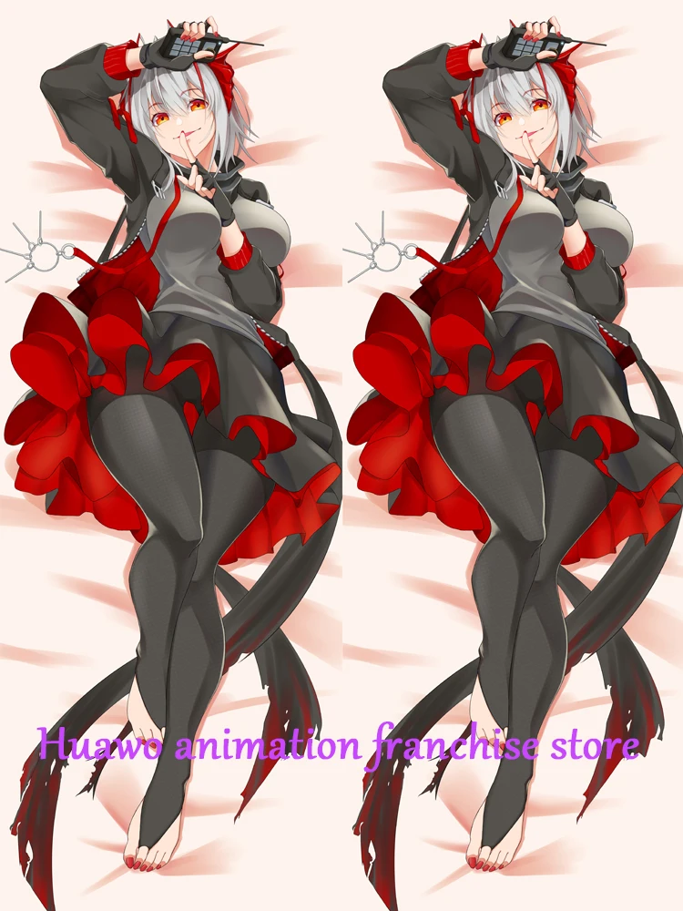 Dakimakura Anime Pillow Case Arknights W Pillow Cover Halloween Christmas Decoration 2023