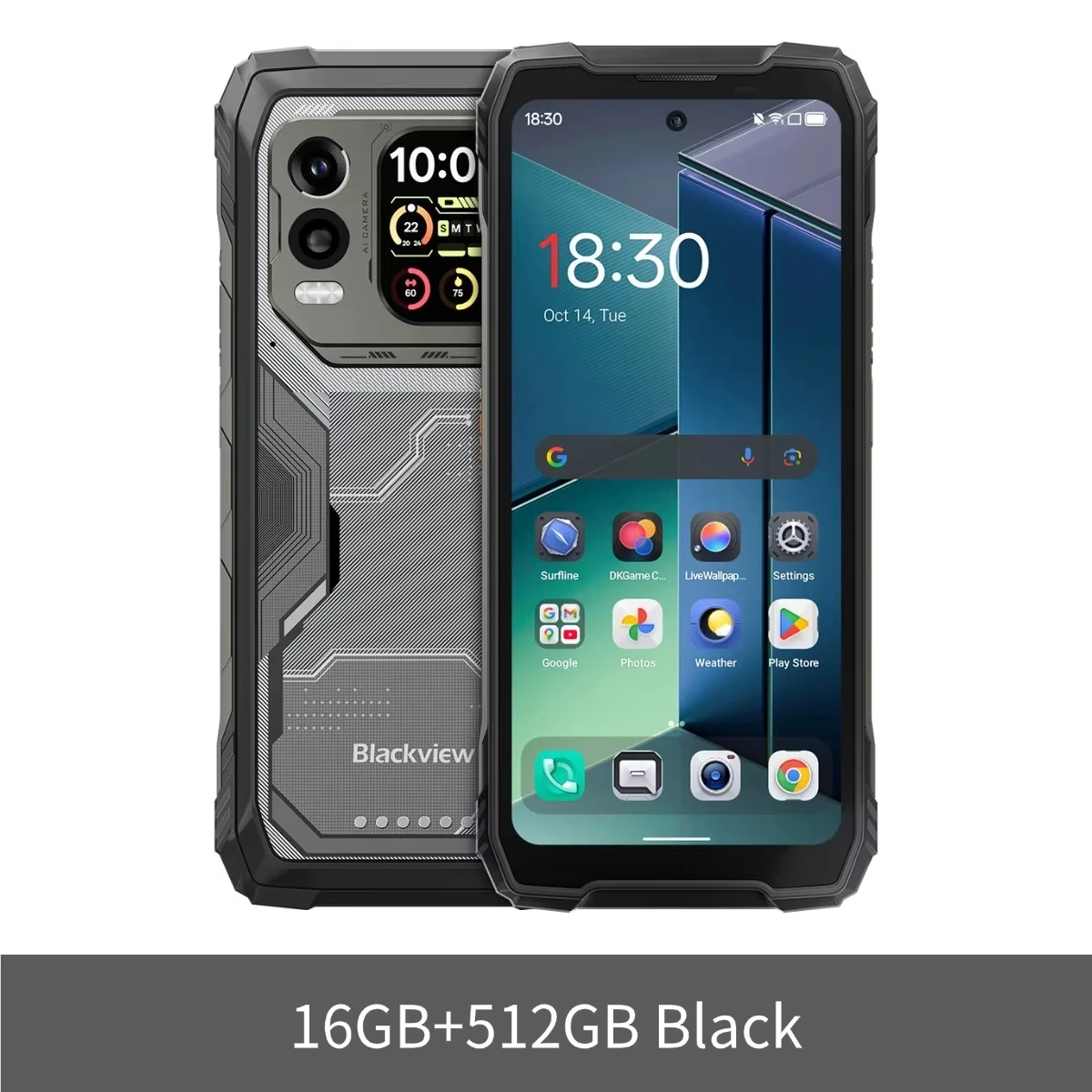 Blackview XPLORE 1 Pro 5G 頑丈スマホ 20000mAh 16GB+512GB