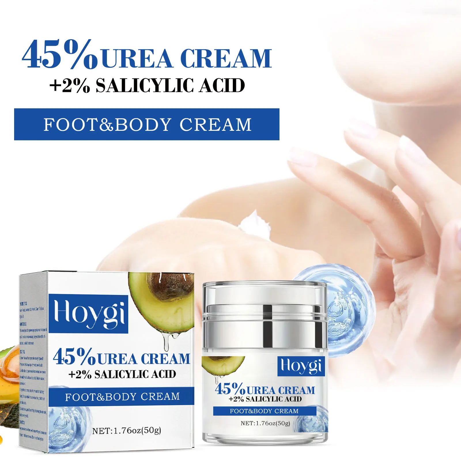 50g Body Cream Deep Moisturizing Anti-chapping Enhance Smoothness Reduce Dryness Nourishing Softening Foot & Body Care Lotion
