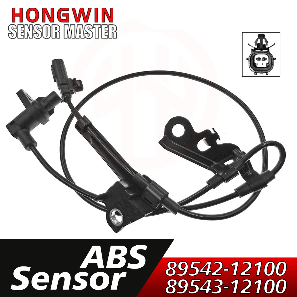 

Front Left Right ABS Wheel Speed Sensor 89542-12100 89543-12100 For Toyota Corolla 2009 2010 2011 2012 2013 1.8L 2.4L L4 Sedan