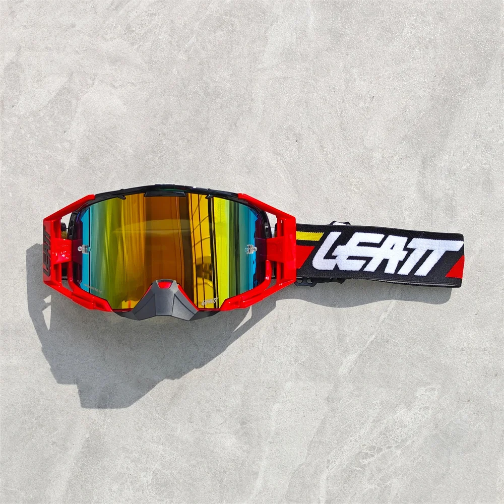 Leatt Goggles Velocity 6.5 Ultra HD Double Layer Anti Fog fog Lens Motocross Glasses MX Motorcycle MTB ATV Racing Skiing Goggles