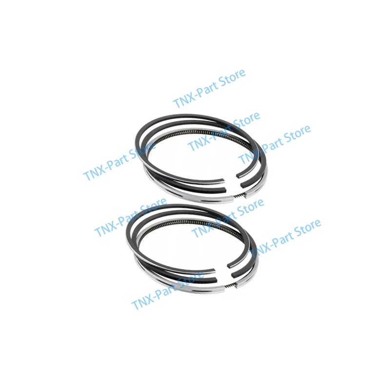 

2TNE68 Piston Ring 2Cylinder For Yanmar 68mm+2+1.5+3 Excavator Engine Parts STD Overhaul Rebuild Kit