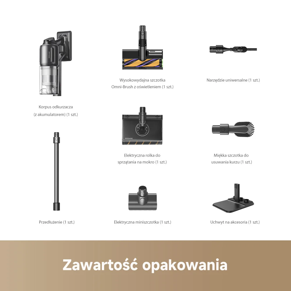 مكنسة كهربائية عمودية لاسلكية Dreame R20 Ultra Aquacycle