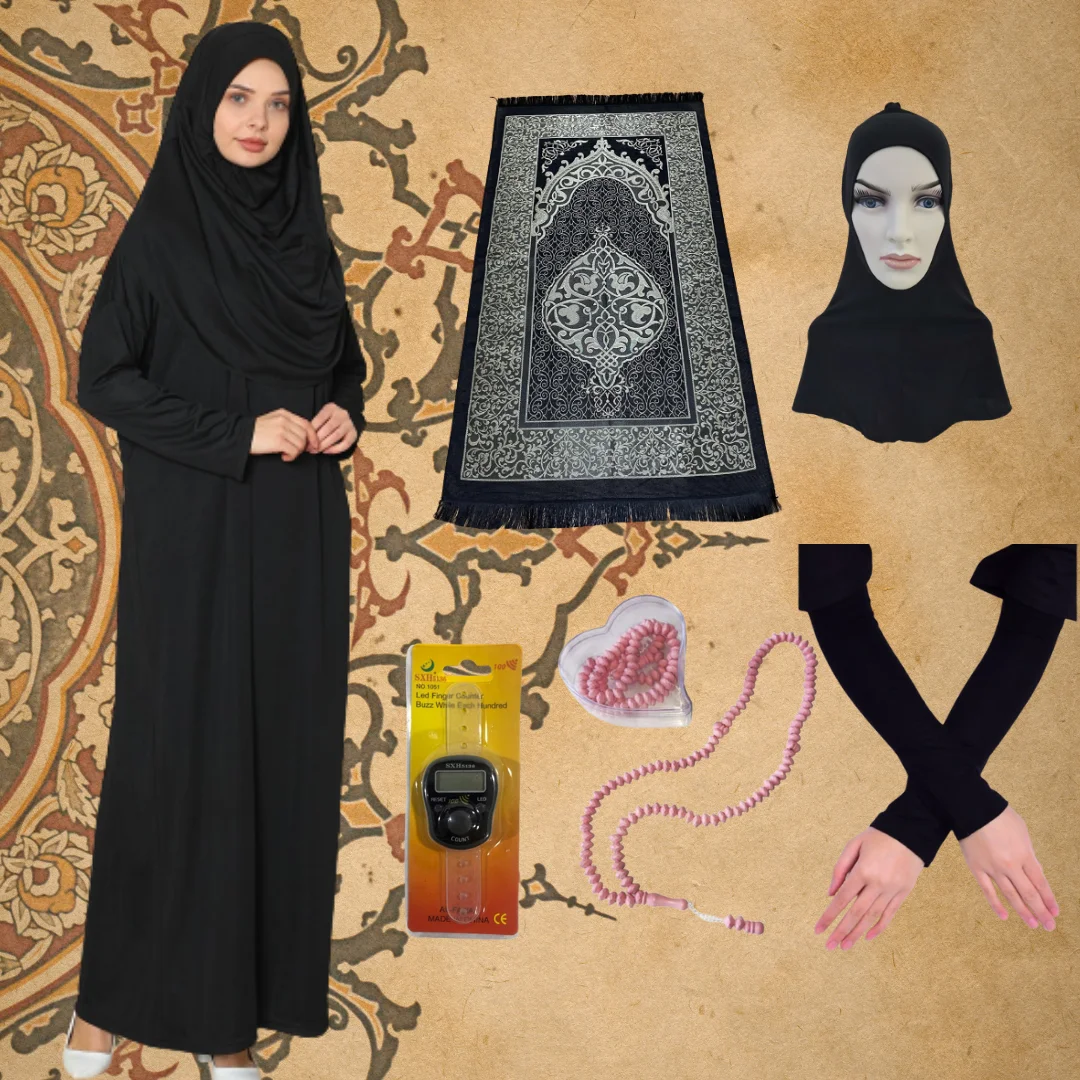 

6'lı prayer set giant Affordable Women prayer convenience Muslim