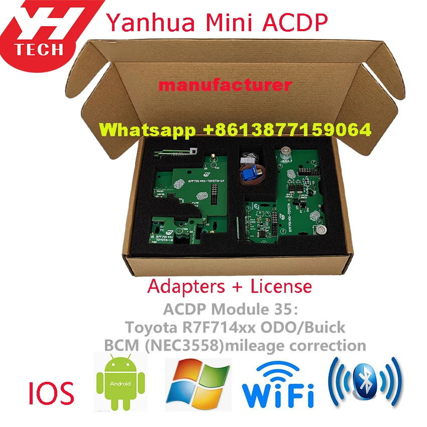 Yanhua ACDP Module 35 for Toyota R7F714xx ODO / for Buick BCM (NEC3558) mileage correction