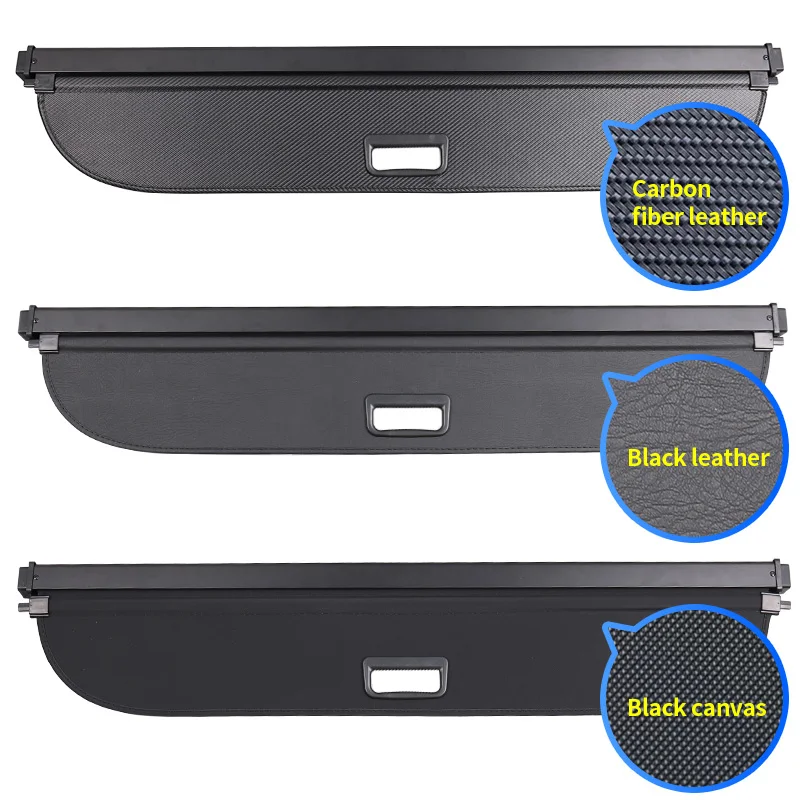 For Toyota RAV4 2019-2023 Retractable Trunk cargo Luggage Sunshade Curtain Security Privacy Cover Sport Trunk Auto Accessories