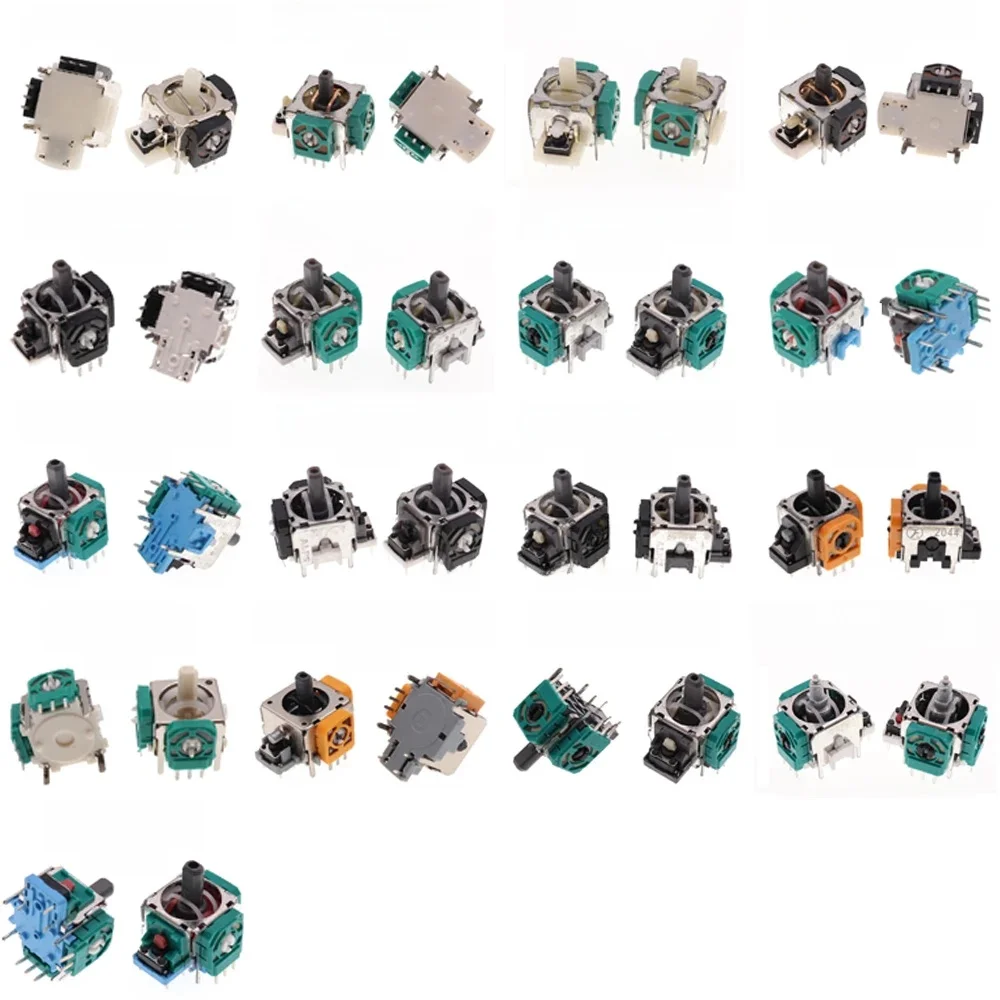 1 PC pour PS5 PS4 PRO Slim PS2 PS3 Xbox 360 NGC contrôleur 3D Rocker Joystick axe capteur analogique pièces de réparation commutateur pro manette