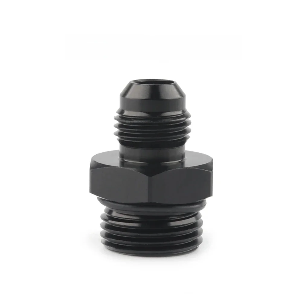 Joint torique bodiAN8 8AN à AN6 6AN, adaptateur mâle, noir, 6061-T6, aluminium, spécification: AN6 à ORB8