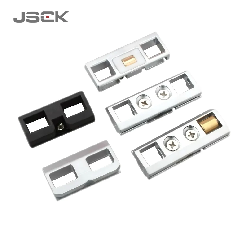 Thermal Break Aluminum Door Window Bolts - Zinc Alloy Top/Bottom Concealed Bolts with Metal Lift Pads for Swing Doors