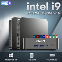 Windows 11 i9 Mini PC Intel Core i9 8950HK Celeron N5095A Gaming mini pc 16GB RAM 1TB 2TB SSD WIFI6 BT5.2 4K Desktop pc Computer