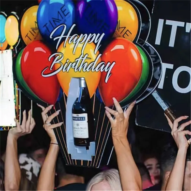 LED butelka do szampana prezenter do salonu