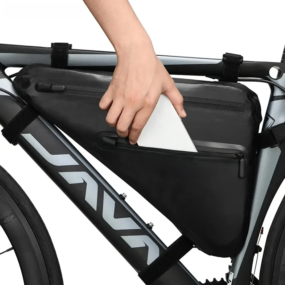 AliExpress NONE NEWBOLER Large Bicycle Triangle Bag Bike Frame Front Tube Bag Waterproof Cycling Bag Pannier Ebike Tool Bag Accessories XL