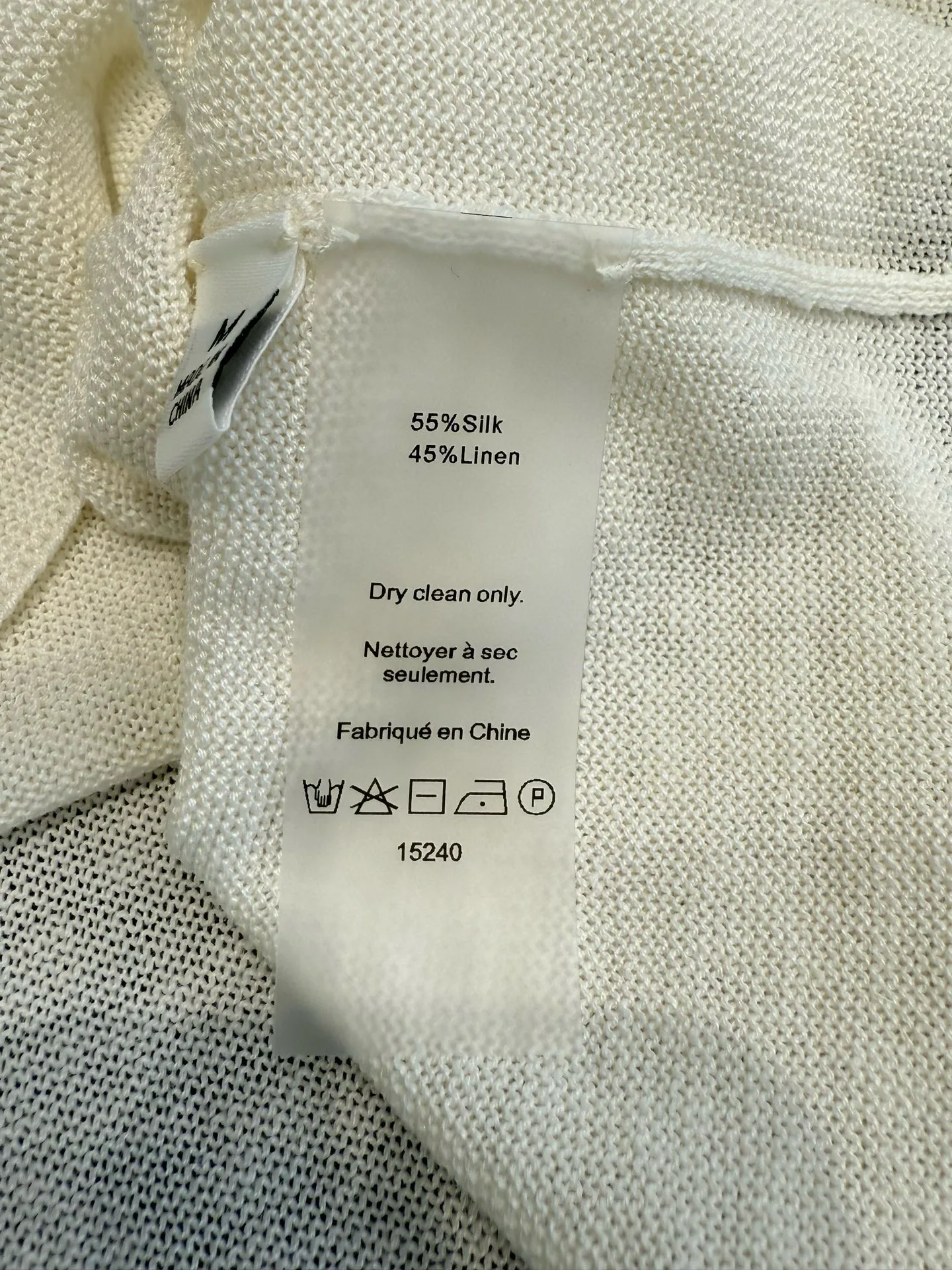 Women's casual solid color linen silk jersey o neck blouse