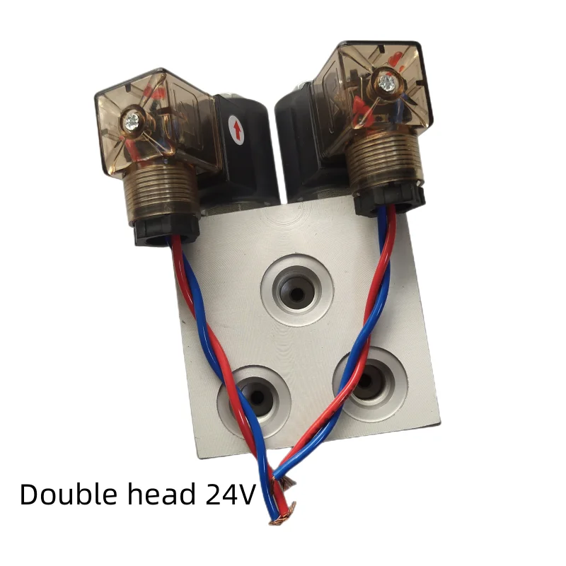 Hydraulic solenoid valve of excavator quick-change connector 12V and 24V quick-change connector cylinder check valve fittings