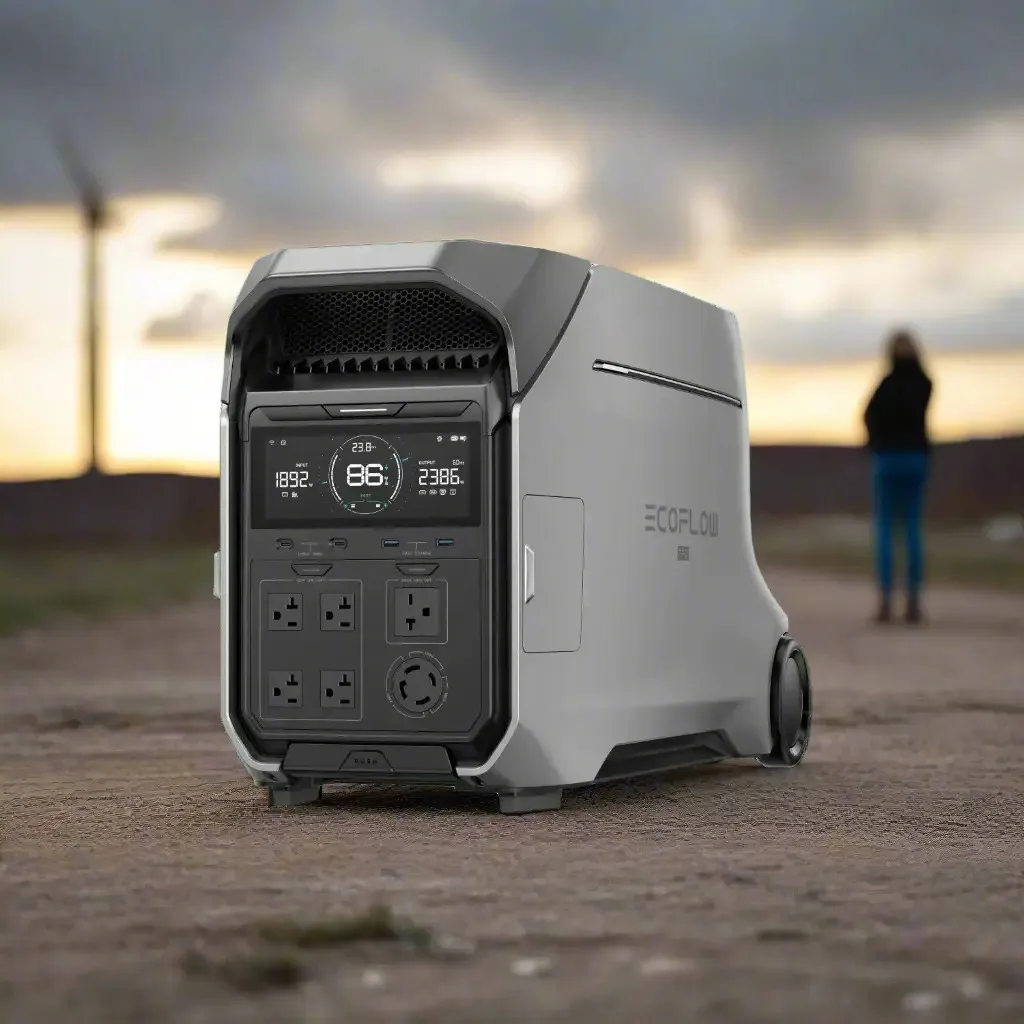 AUTHENTIC DELTA PRO 3 Stackable Portable Power Station 4000W Hybrid Solar Generator LiFePO4 Battery Backup Home Outdoor Camping