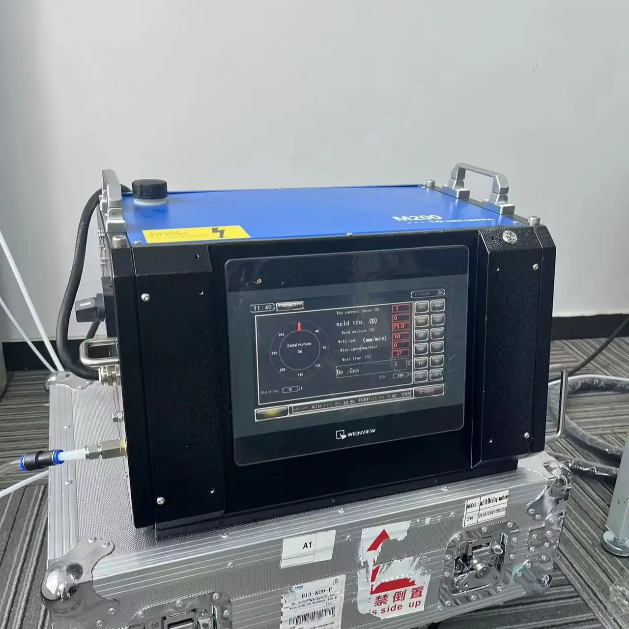 GhionChion Automatic TIG Orbital Welding Machine with Portable Enclosed Welder Head for Food and Semiconductor Industry