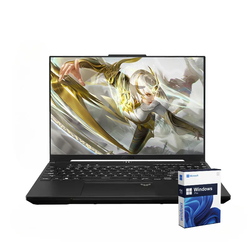 ASUS TUF A16 게임용 노트북, AMD Ryzen 7-7735HS,64GB RAM,4TB SSD,AMD Radeon RX 7700S,Windows 11 Pro, 블랙, 16 인치