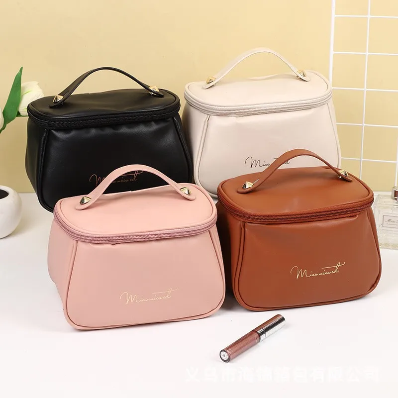 New Women's Large-Capacity Portable Instagram High-End Sensation Internet Celebrity New Travel Cosmetics Storage and Wash Bag