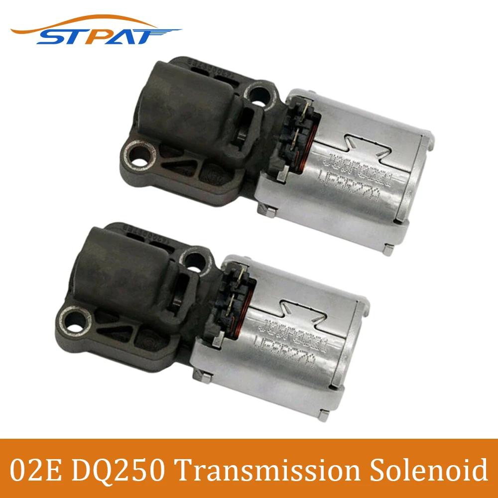 Solenoide de transmisión STPAT DQ250 DSG, 6 velocidades, 02E, N215, N216, para GOLF, JETTA, PASSAT, BEETLE, A3, Q3, TT, SKODA, SEAT 02E321371E