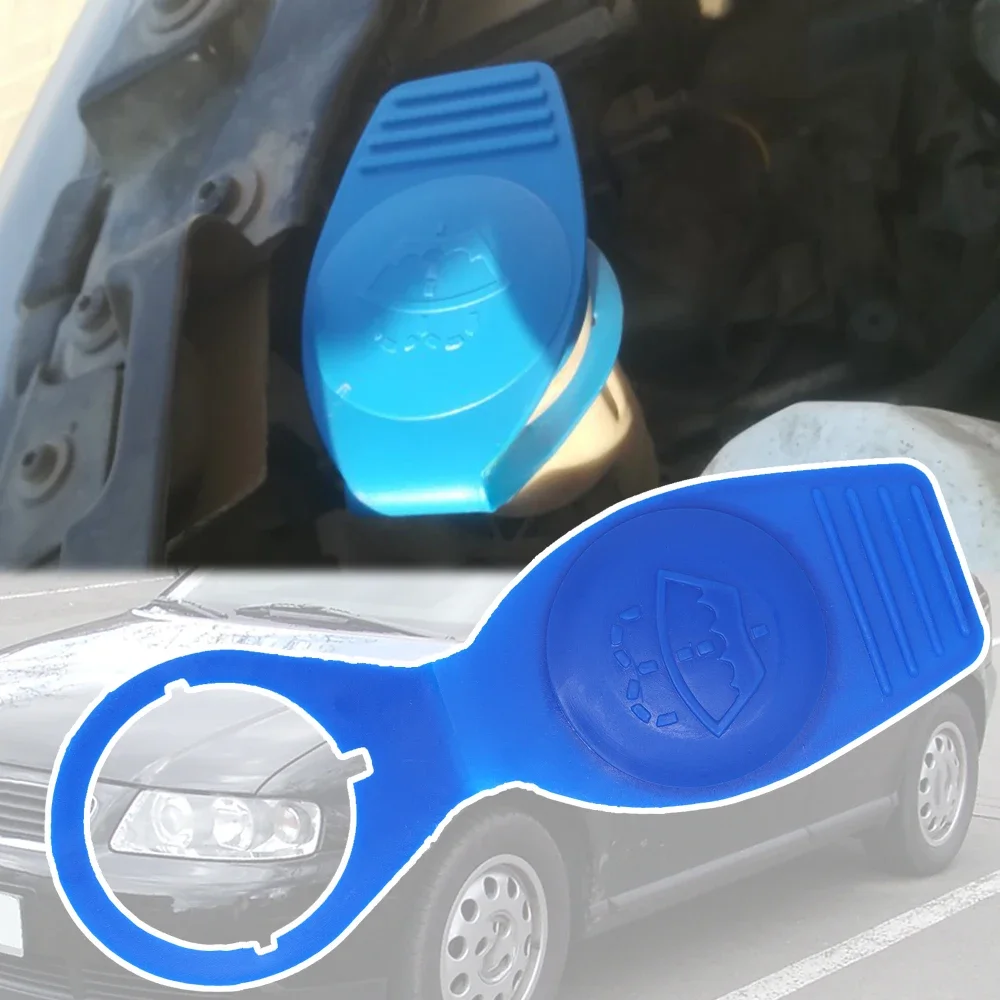 Bouchon de réservoir de liquide lave-glace de pare-brise de voiture, couvercle de remplacement pour Audi A3 8P 8V 8L 2000 - 2015 2016 2017 2018