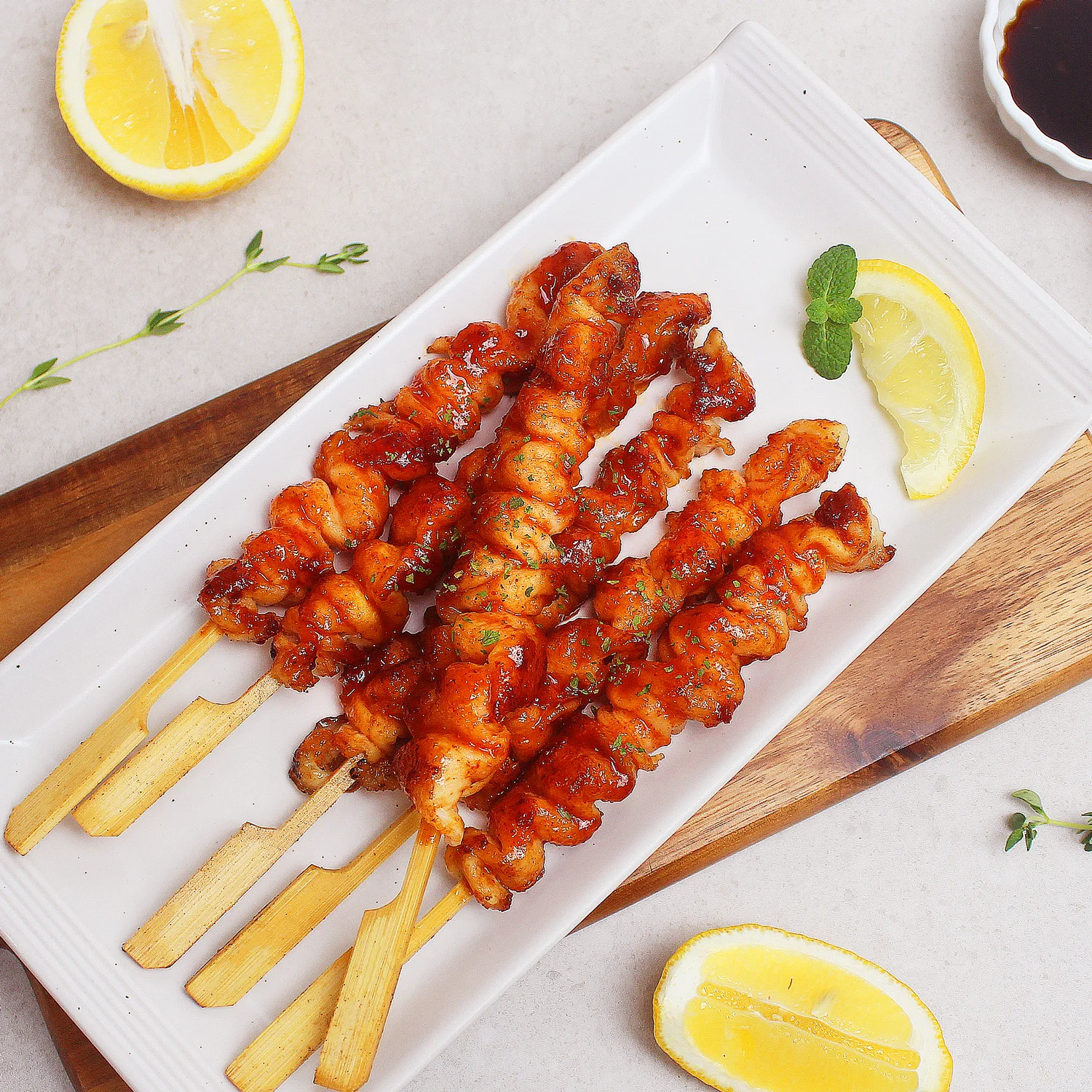 고우하 숯불용 닭껍질 닭꼬치 210g(6꼬치*2팩) 닭껍질튀김 캠핑 밀키트