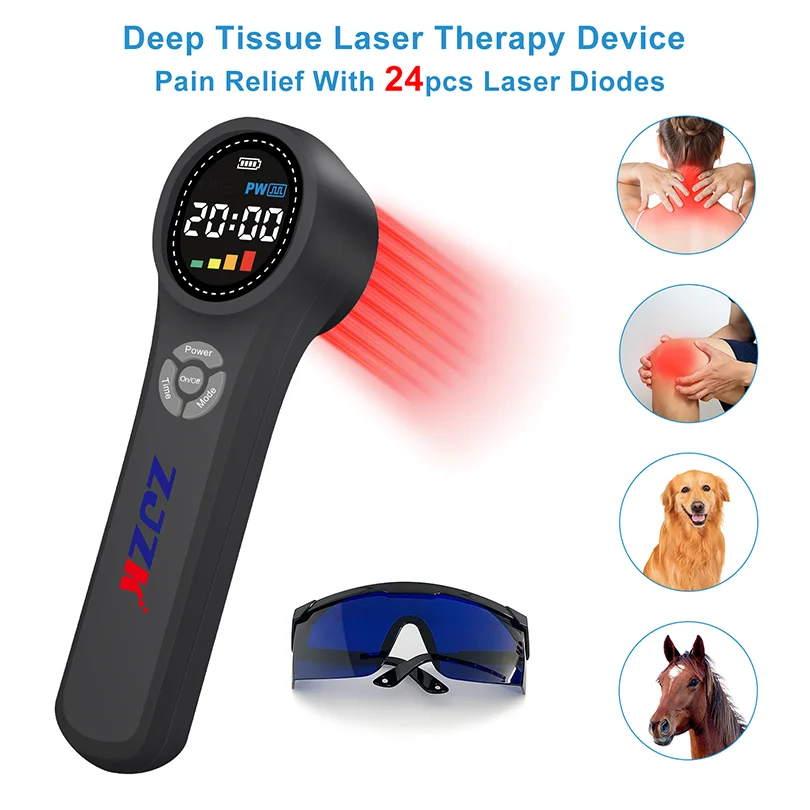 

Horse Laser Therapy for Dog Arthritis Inflammation Healing and Pain Relief With 1760mW 4x980nm 4x810nm 16x660nm 24 Diodes
