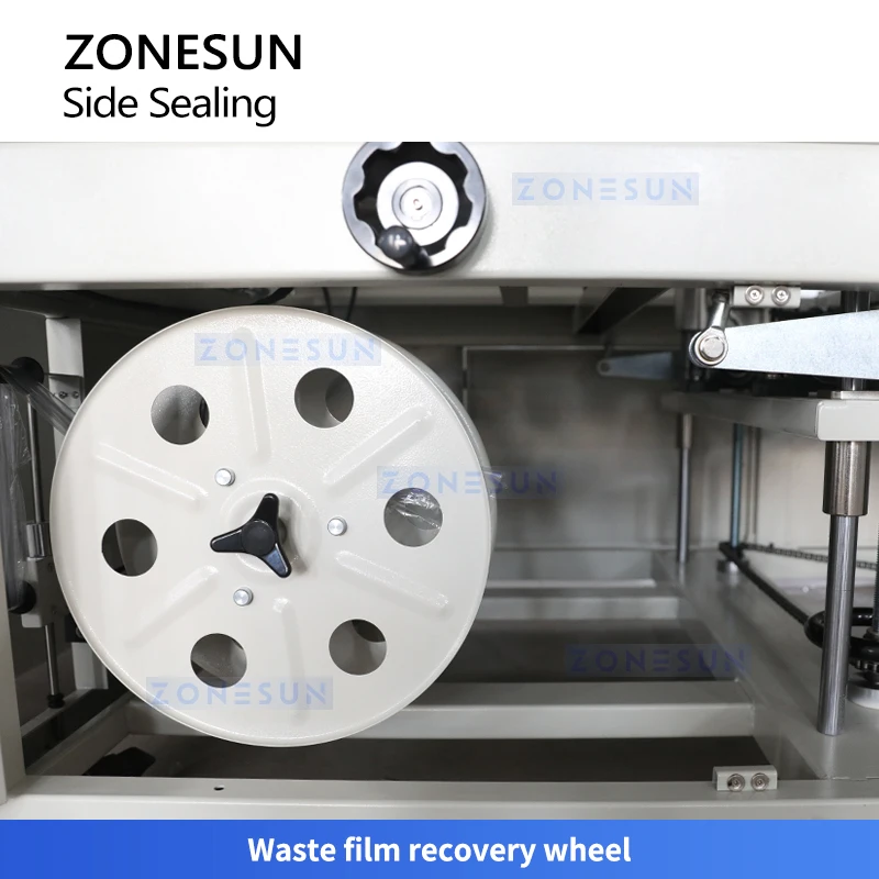 ZONESUN ZS-BF650 آلة تغليف الانكماش الجانبي الأوتوماتيكية لفيلم POF/PE