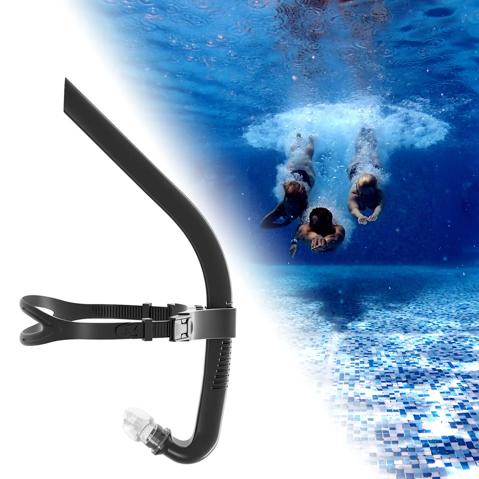 

Принадлежности для подводного плавания с трубкой, дыхательная трубка для плавания, фридайвинга, дайвинга, передняя влажная дыхательная трубка, оборудование для дайвера