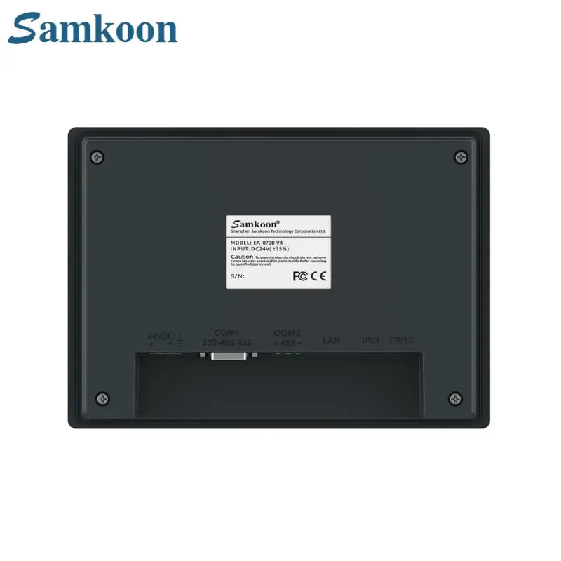 Samkoon Economy 7-inch 800 × 480 HMI Touch Panel Modbus RTU Industrial Controller