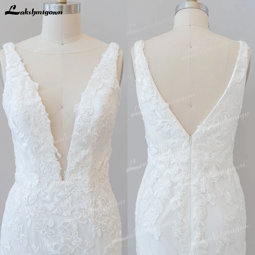 Vestidos de casamento da sereia bonita querida zíper voltar laço embelezado cintas tule feito sob encomenda vestidos elegantes para mujer