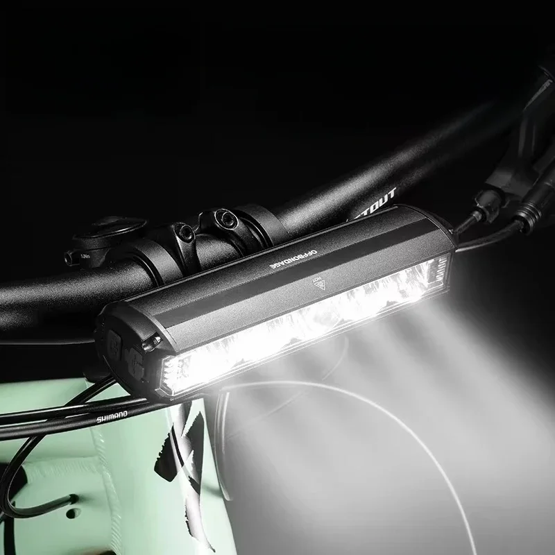 AliExpress OFFBONDAGE Bicycle Front Light 2600LM Bike Light 8000mAh Waterproof Flashlight USB Charging MTB Road Cycling Lamp Accessories