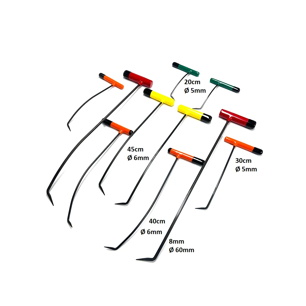 

PDR PAINTLESS DENT REMOVING BLANKED STICK 10 PIECES PAİNTLESS DENT REPAİR PDRTR103