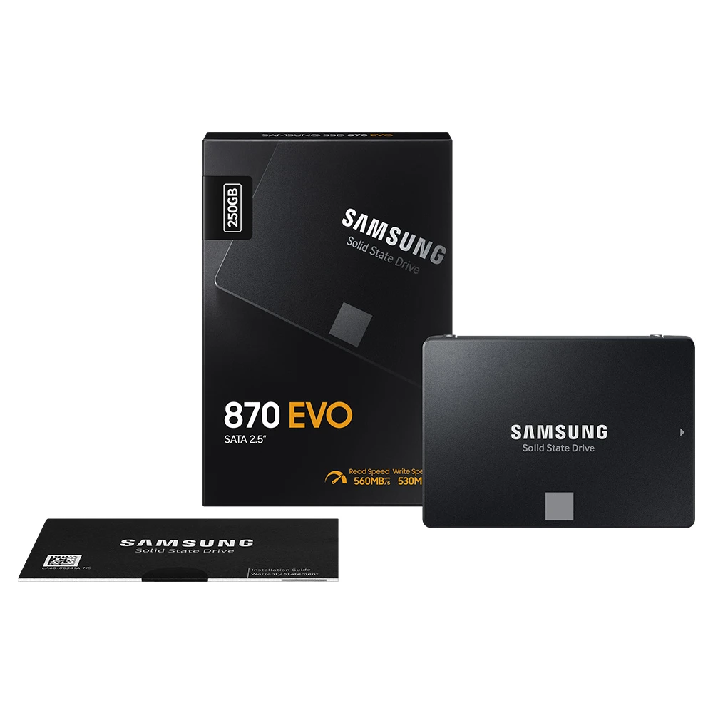 [SCNC] Samsung Samsung 870 EVO Series SSD 2.5 '250GB, 500GB, 1TB, 2TB, 4TB