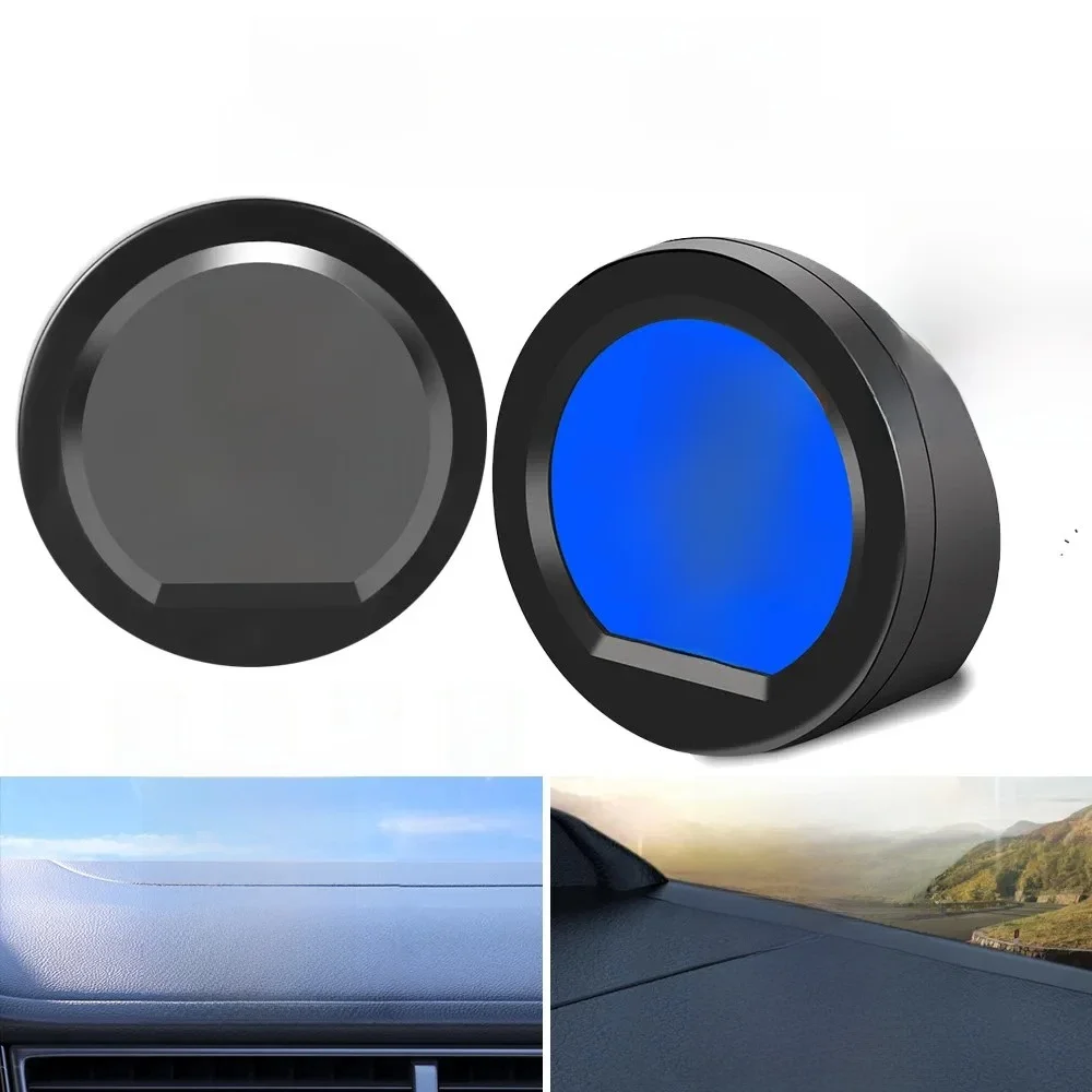 Horloge numérique de voiture solaire, affichage Shoous LCD Therye.com, date et semaine, tableau Prada, automobile, anciers interne