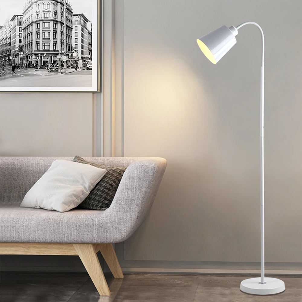 

Modern simple photo floor lamp Bedside lamp 2-in-1 Mood light bedroom living room study room room decor residential lighting