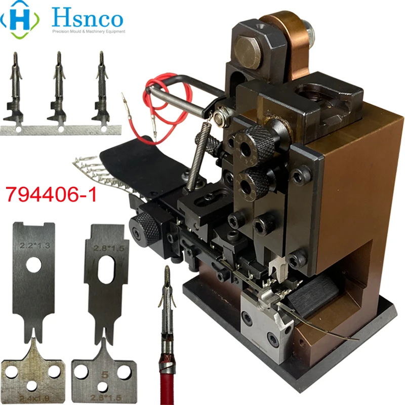 

TE OTP High Precision Customized Horizontal Terminal Crimping Machine Applicator OTP for Side Feeding Terminal Wire Crimp Mold