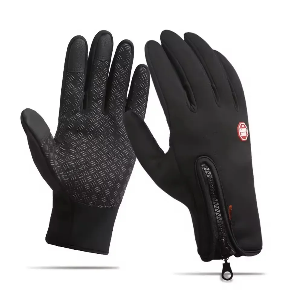 AliExpress Warm Winter Motorcycle Gloves for Men And Women Waterproof Thermal Touchscreen Compatible Anti-slip Biker Gym Cycling Gloves