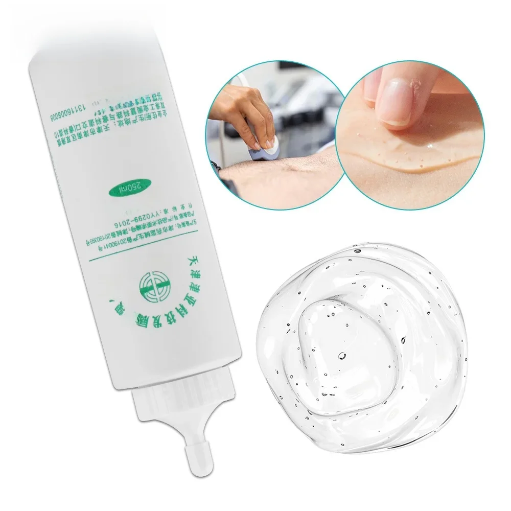 Couplage de Gel de Transmission ultrasonique de 250ML, couplant de gelée conductrice, accessoire d'ultrason B pour crème de moniteur Doppler fœtal