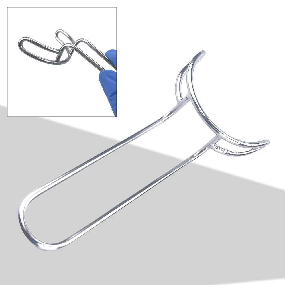 

Stainless Steel Dental Lip Retractor Upper Lower Cheek Expander Mouth Opener for Dentist Intraoral Surgery Orthodontic Tools