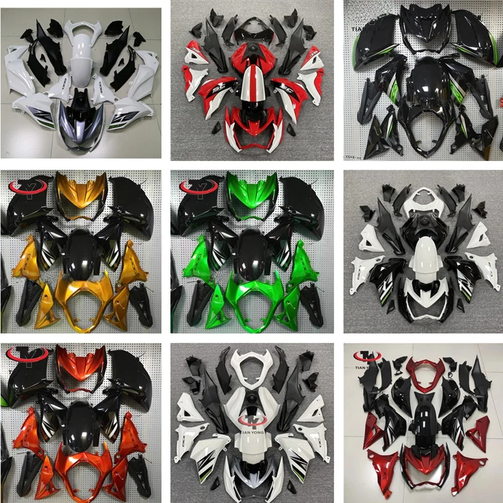 Schwarz Grün Hochwertiges Motorrad für Kawasaki Z800 2013 2014 2015 2016. Vollverkleidungsset, Spritzguss-Karosserieverkleidung