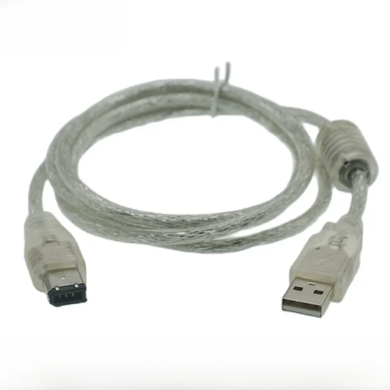 1 X Firewire IEEE 1394 6 broches mâle vers USB 2.0 mâle adaptateur convertisseur câble 1.5M 5FT