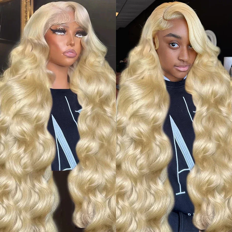 250 Density 613 Honey Blonde 13x4 13x6 Hd Lace Frontal Wig Body Wave Lace Frontal Wigs Pre Plucked Lace Front Human Hair Wigs