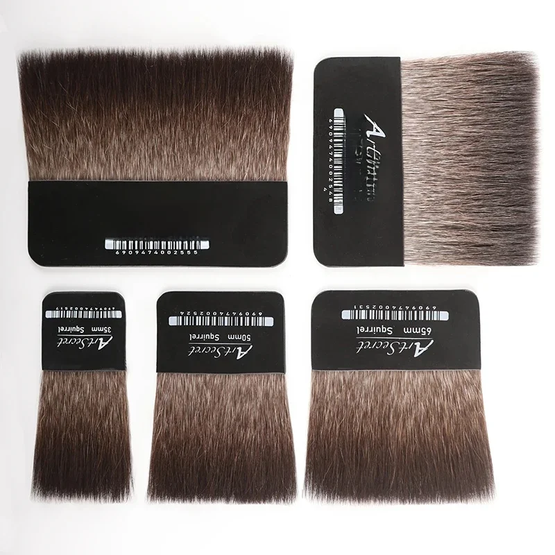 Artsecret Squirrel Hair Flat Paint Brush Golden Foil Paper Art Brush for Arts Painting Gilding Crafting Decoration — zdjęcie produktu 7